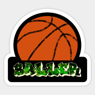 Basketball Sticker